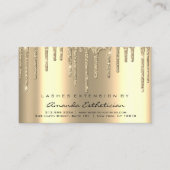 アフターケアの指示が点滅する拡張Dips火花 名刺 (正面)