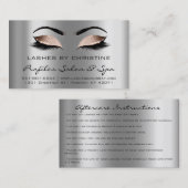 アフターケアの指示の点滅の拡張バラグレー 名刺 (正面/裏面)