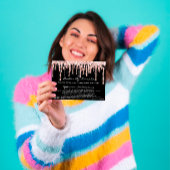 アフターケアの指示の点滅バラドリップメイクアップ 招待状