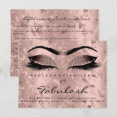 アフターケアの指示まつげ拡張バラ鳥 ポストカード (正面/裏面)