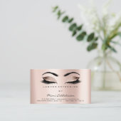 アフターケアの指示を点滅させるバラ金ゴールド 名刺 (スタンド正面)