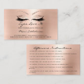 アフターケアの指示を点滅の拡張バラスパーク 名刺 (正面/裏面)