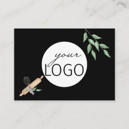 アフターケアベーキングロゴ食品保管庫 名刺