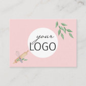 アフターケアベーキング事業ロゴ食品保管事業 名刺 (正面)