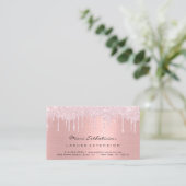 アフターケア指示ラッシュバラピンクドリップスVIP 名刺 (スタンド正面)