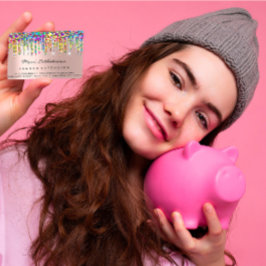 アフターケア指示ラッシュバラ自筆証書ユニコーン 名刺