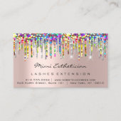 アフターケア指示ラッシュバラ自筆証書ユニコーン 名刺 (正面)