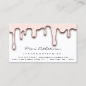 アフターケア指示ラッシュバラ金ゴールドドリップスラックス 名刺 (正面)