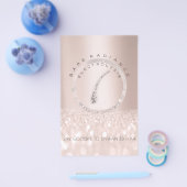 アフターケア説明 ローズグリッター電気脱毛1 チラシ (シングル)