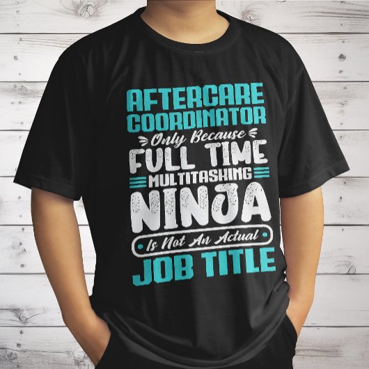 アフターケア・コーディネーター職名職種スキル Tシャツ