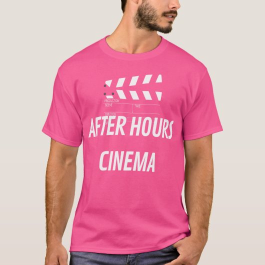 アフターシネマ Tシャツ (正面)