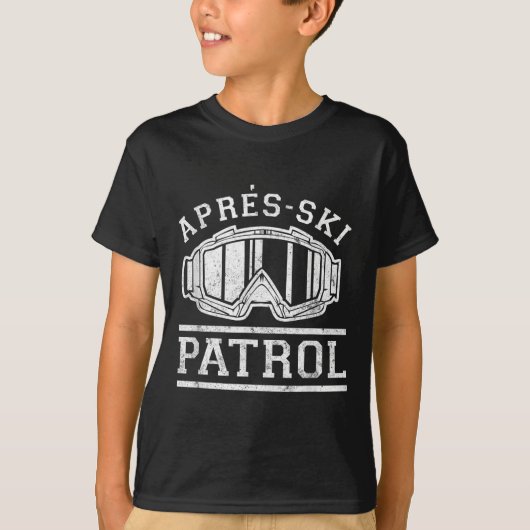 アフタースキーパトロール Tシャツ (正面)