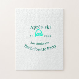 アフタースキー独身最後の女友達パーティーターコイズハット名前だ ジグソーパズル