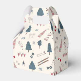 アフタースキー ウィンター バチェロレッテ パーティー ファボリ ボックス