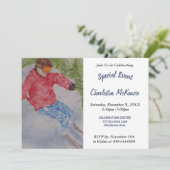 アフタースキー パーティー ご招待 招待状 (スタンド正面)