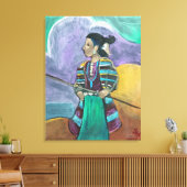 アフタースケッチ – 小さな娘 キャンバスプリント (インサイチュ (リビング))