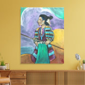 アフタースケッチ – 小さな娘 キャンバスプリント (インサイチュ (リビング))