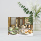 アフターノン茶はがき ポストカード (スタンド正面)