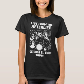 アフターハロウィン・ホーンテッド・ロック・バイブス - スプーキー・バンド・ナイト Tシャツ