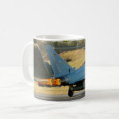 アフターバーナーの台風 コーヒーマグカップ (正面左)