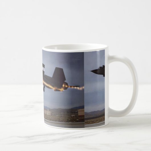 アフターバーナーのSR-71クロドリ コーヒーマグカップ (右)