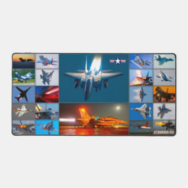 アフターバーナーズ米国！モンタージュ デスクマット