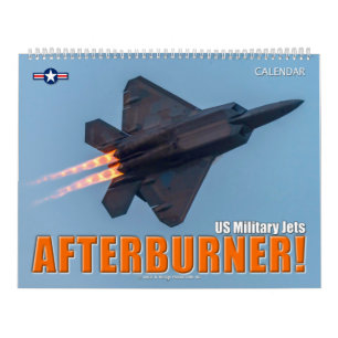 アフターバーナー! – 米国軍隊ジェット機 カレンダー