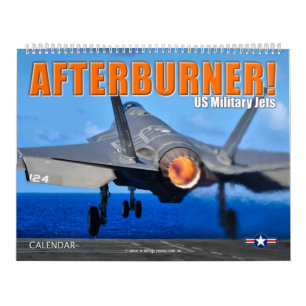アフターバーナー! – 米国軍隊ジェット機 カレンダー
