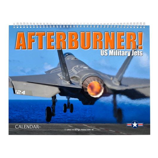 アフターバーナー! – 米国軍隊ジェット カレンダー (カバー)