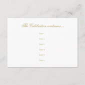 アフターパーティーカラフルレインボースターダマスク 招待状 (裏面)