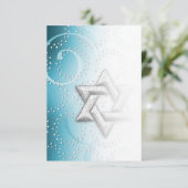 アフターパーティーターコイズきらめくスター・オブ・デイビッド 招待状 (スタンド正面)