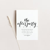 アフターパーティー結婚ズ・レイトナイト招待状 招待状