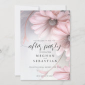 アフターパーティー2ボホピンクデイジー セーブザデート (正面)