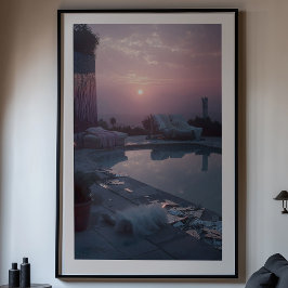 アフターパーティー：ハリウッドの夕焼け ポスター