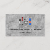 アフターマーケットパーツアクセサリー | ガレージショップ 名刺 (正面)