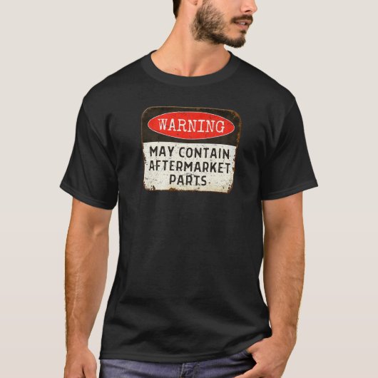 アフターマーケット部品の共同交換を含む場合がある Tシャツ (正面)