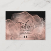 アフターモダンケアカードまつげ拡張アイコン 名刺 (裏面)