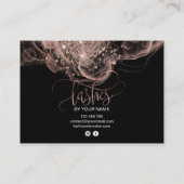 アフターモダンケアカードまつげ拡張アイコン 名刺 (裏面)