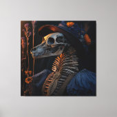 アフターライフのシルエット00 キャンバスプリント (正面)