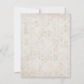 アフターンティーヴィンテージジョンソンブロスボーン中国- 招待状 (裏面)