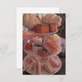 アフターンティー招待状 招待状 (正面/裏面)