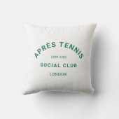 アフテニス ソーシャル クラブ カスタム グリーン クレスト アウトドアクッション (裏面)