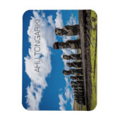 アフトンガリキ、ラパヌイ、イースター島 マグネット (縦)