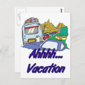 アフバケーションキャンプ ポストカード (正面/裏面)