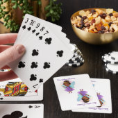 アフパーソナライズされたリカの遊妖精のポーカーカード トランプ (インサイチュ)