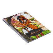 アフパーソナライズされたリカのCEOボス女性ノートブ ノートブック (右側)