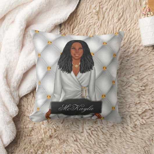 アフパーソナライズされたリカ系ファッション クッション (ブランケット)