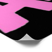 アフマウのシール ポスター (角)