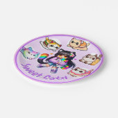 アフマウスタイル,誕生日ガール,甘い猫, Minecraft ペーパープレート (アングル)