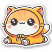 アフマウ，ノイ，ミュー，かわいい猫，クッキー，シール シール (正面)